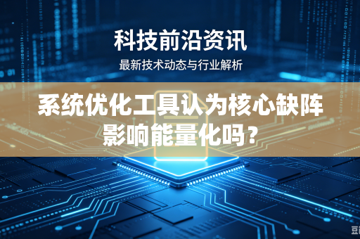 系统优化工具认为核心缺阵影响能量化吗？