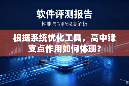 根据系统优化工具，高中锋支点作用如何体现？