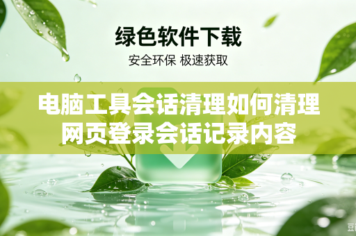 电脑工具会话清理如何清理网页登录会话记录内容