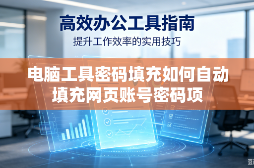 电脑工具密码填充如何自动填充网页账号密码项