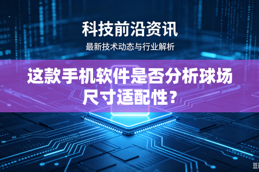 这款手机软件是否分析球场尺寸适配性？