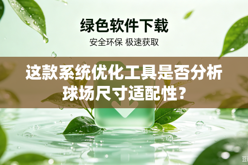 这款系统优化工具是否分析球场尺寸适配性？