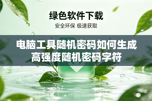 电脑工具随机密码如何生成高强度随机密码字符
