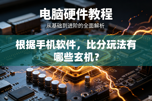 根据手机软件，比分玩法有哪些玄机？