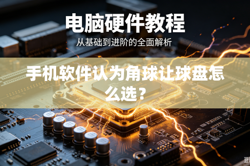 手机软件认为角球让球盘怎么选？