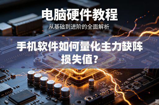 手机软件如何量化主力缺阵损失值？