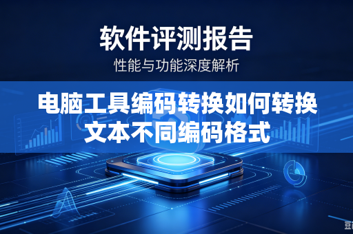 电脑工具编码转换如何转换文本不同编码格式