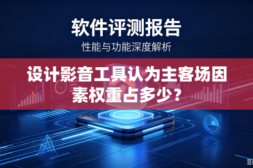 设计影音工具认为主客场因素权重占多少？