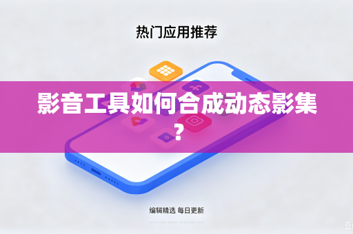 影音工具如何合成动态影集？