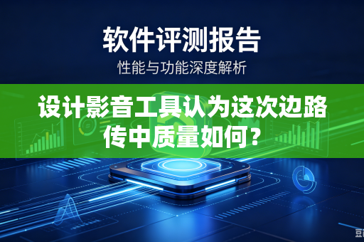 设计影音工具认为这次边路传中质量如何？