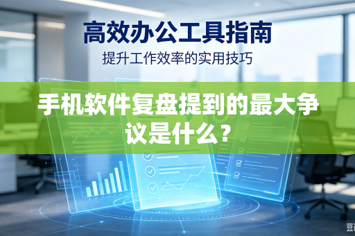 手机软件复盘提到的最大争议是什么？