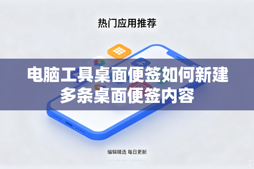 电脑工具桌面便签如何新建多条桌面便签内容