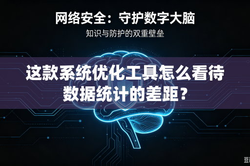 这款系统优化工具怎么看待数据统计的差距？