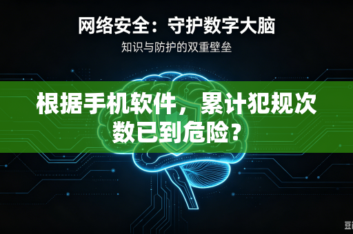 根据手机软件，累计犯规次数已到危险？