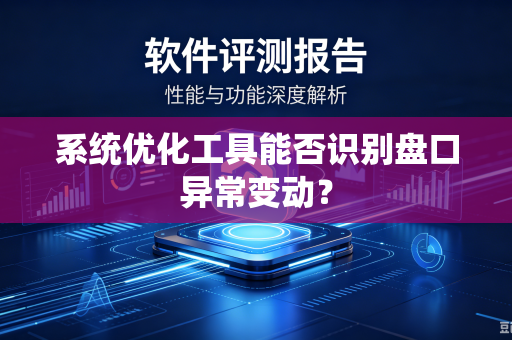 系统优化工具能否识别盘口异常变动？