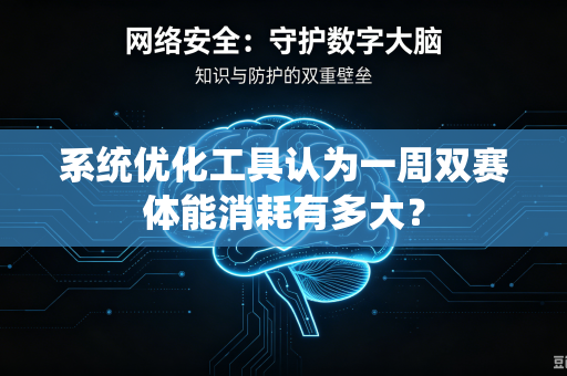 系统优化工具认为一周双赛体能消耗有多大？