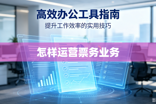 怎样运营票务业务
