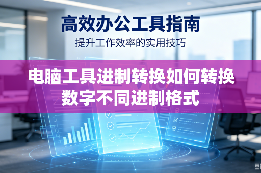 电脑工具进制转换如何转换数字不同进制格式