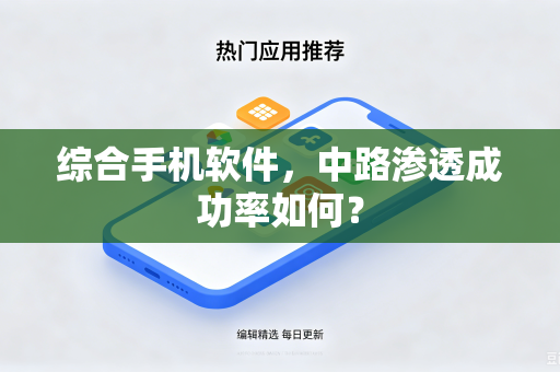 综合手机软件，中路渗透成功率如何？