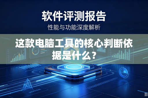 这款电脑工具的核心判断依据是什么？