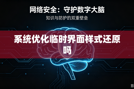 系统优化临时界面样式还原吗