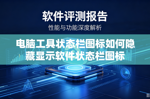 电脑工具状态栏图标如何隐藏显示软件状态栏图标