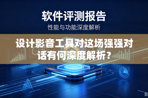 设计影音工具对这场强强对话有何深度解析？