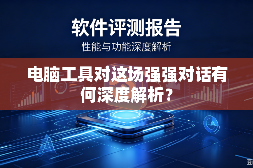 电脑工具对这场强强对话有何深度解析？