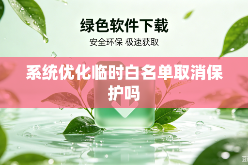 系统优化临时白名单取消保护吗