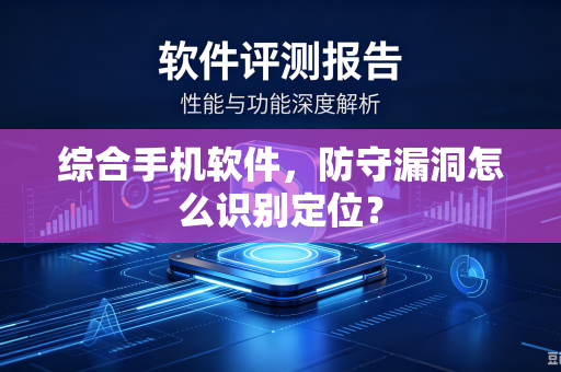 综合手机软件，防守漏洞怎么识别定位？