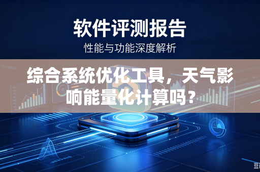 综合系统优化工具，天气影响能量化计算吗？