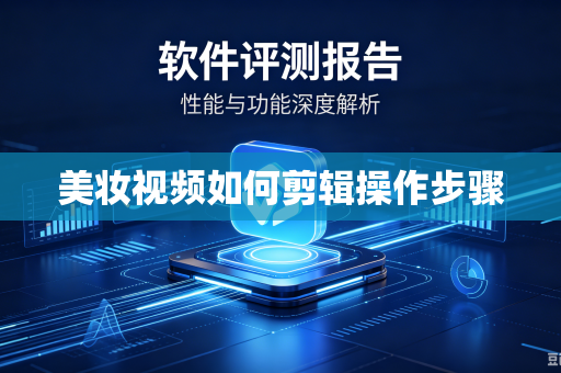 美妆视频如何剪辑操作步骤