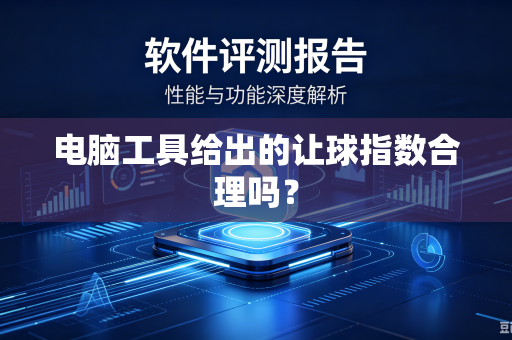 电脑工具给出的让球指数合理吗？