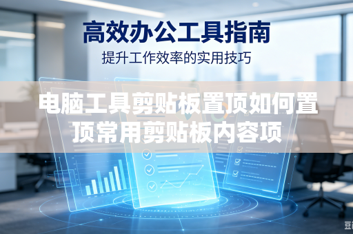 电脑工具剪贴板置顶如何置顶常用剪贴板内容项