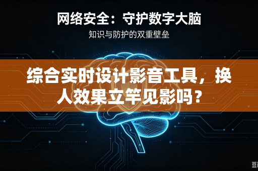 综合实时设计影音工具，换人效果立竿见影吗？