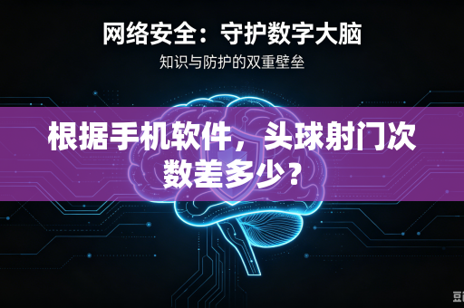 根据手机软件，头球射门次数差多少？