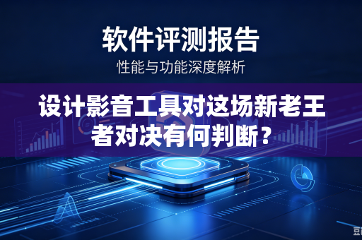 设计影音工具对这场新老王者对决有何判断？