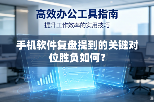 手机软件复盘提到的关键对位胜负如何？