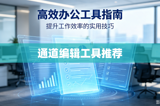 通道编辑工具推荐