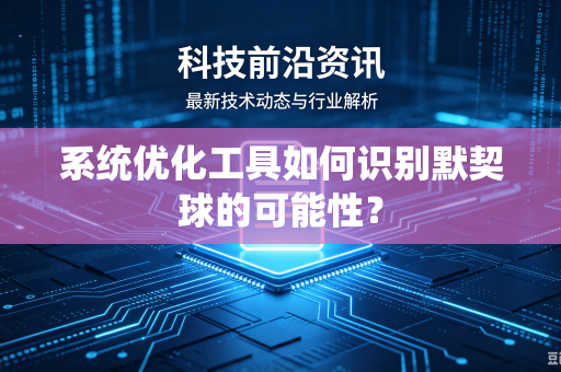 系统优化工具如何识别默契球的可能性？