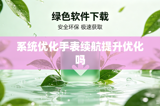 系统优化手表续航提升优化吗