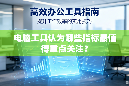 电脑工具认为哪些指标最值得重点关注？