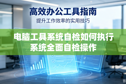 电脑工具系统自检如何执行系统全面自检操作