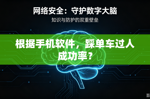 根据手机软件，踩单车过人成功率？