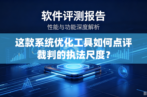 这款系统优化工具如何点评裁判的执法尺度？