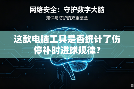 这款电脑工具是否统计了伤停补时进球规律？