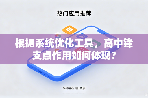 根据系统优化工具，高中锋支点作用如何体现？