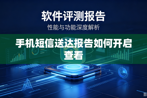 手机短信送达报告如何开启查看