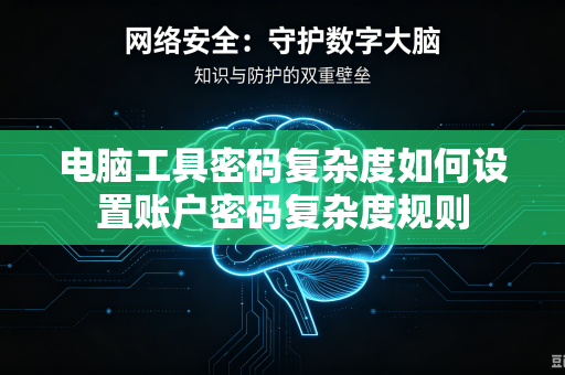 电脑工具密码复杂度如何设置账户密码复杂度规则