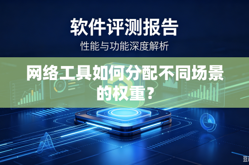 网络工具如何分配不同场景的权重？